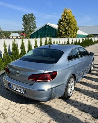 Volkswagen CC cena 43800 przebieg: 199000, rok produkcji 2013 z Białystok małe 254